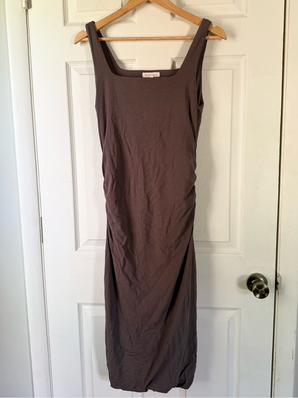 Ruched Midi Dress